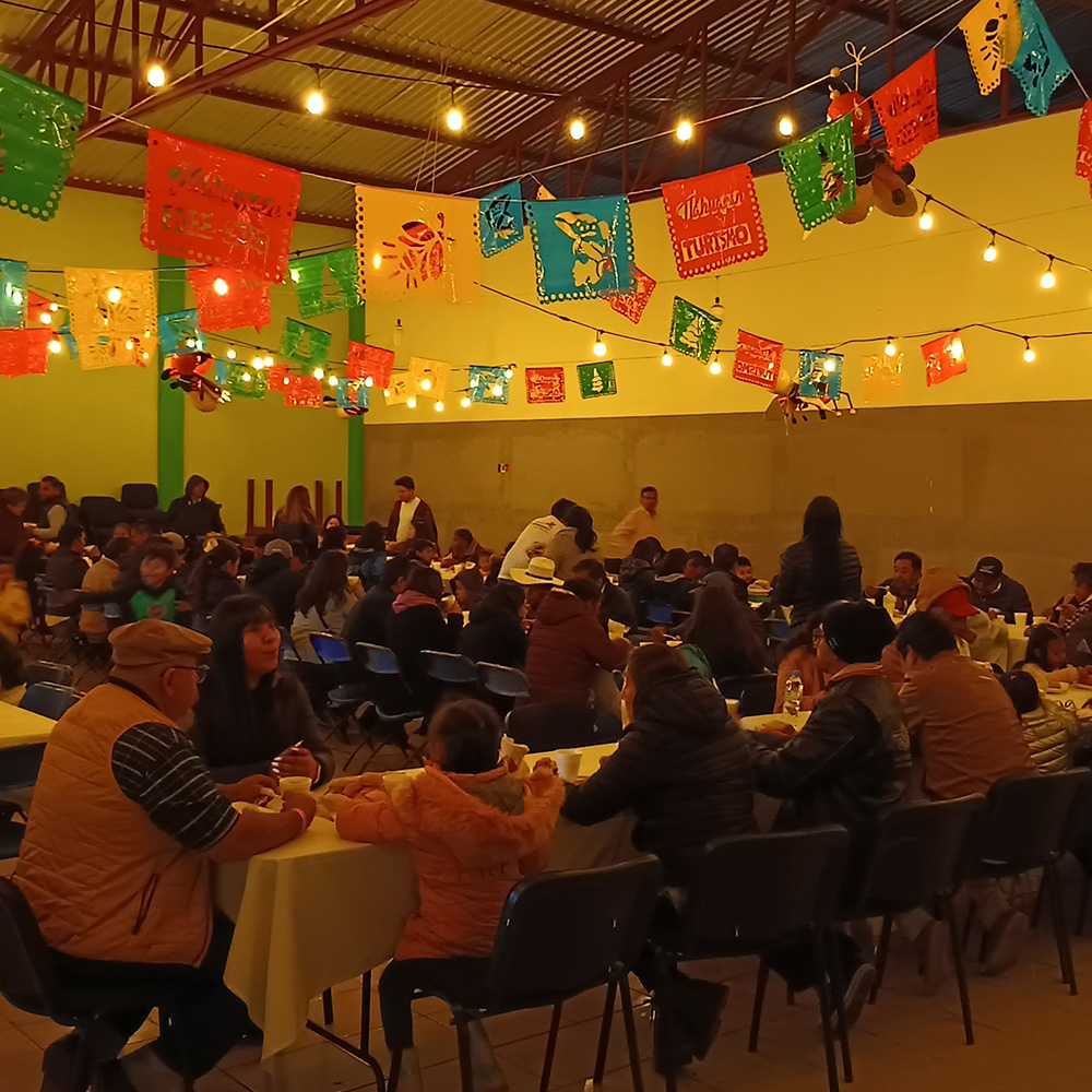 Restaurante en el bosque